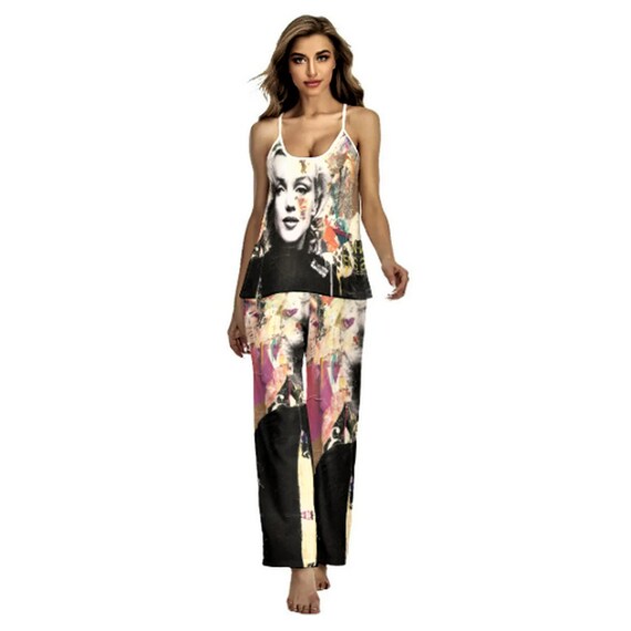 Marilyn Monroe Women's Cami Pajamas Set Collection/marilyn Monroe Pajamas 