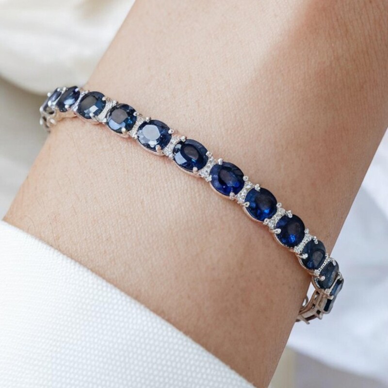 Round Blue Sapphire Cubic Zirconia (CZ) Stones - AAAAA Excellent Quality, 4mm To 12mm Sizes