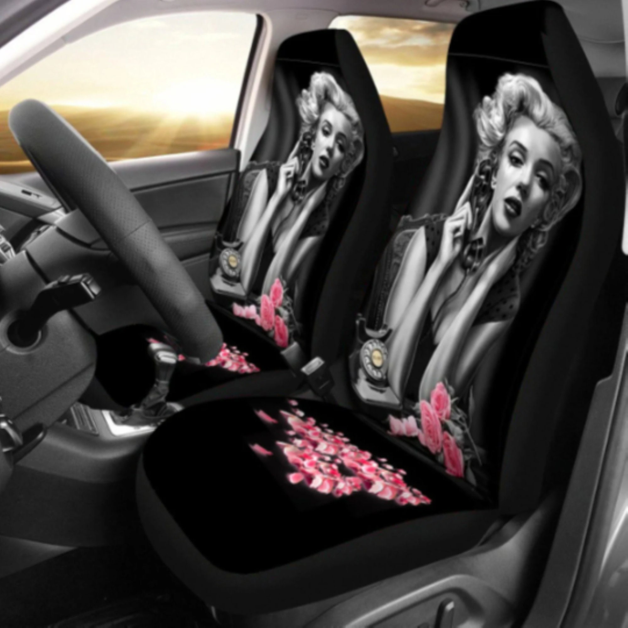 Buy Marilyn Monroe telephone Car Seat Cover Online in India Etsy