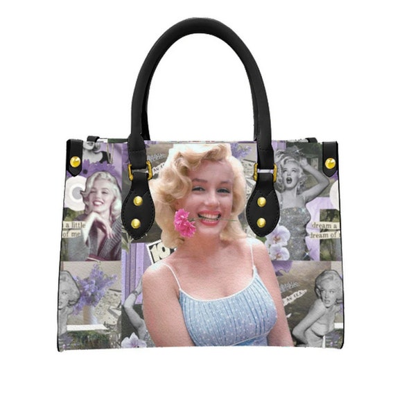 Marilyn Monroe carnation Vegan Leather Purse -  Finland