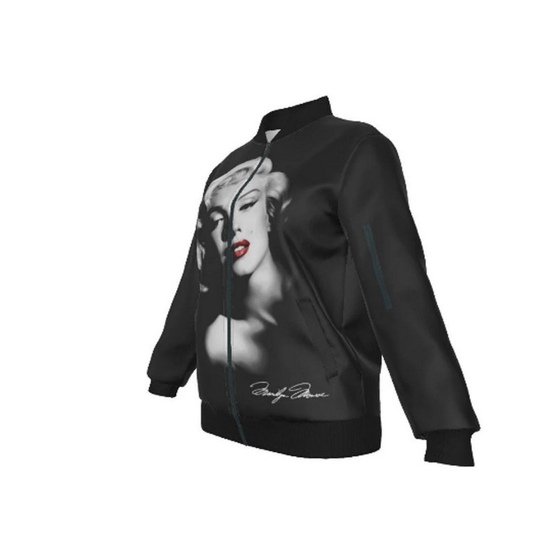 Marilyn Monroe Classic Bomber Jacket for Women/women's - Etsy