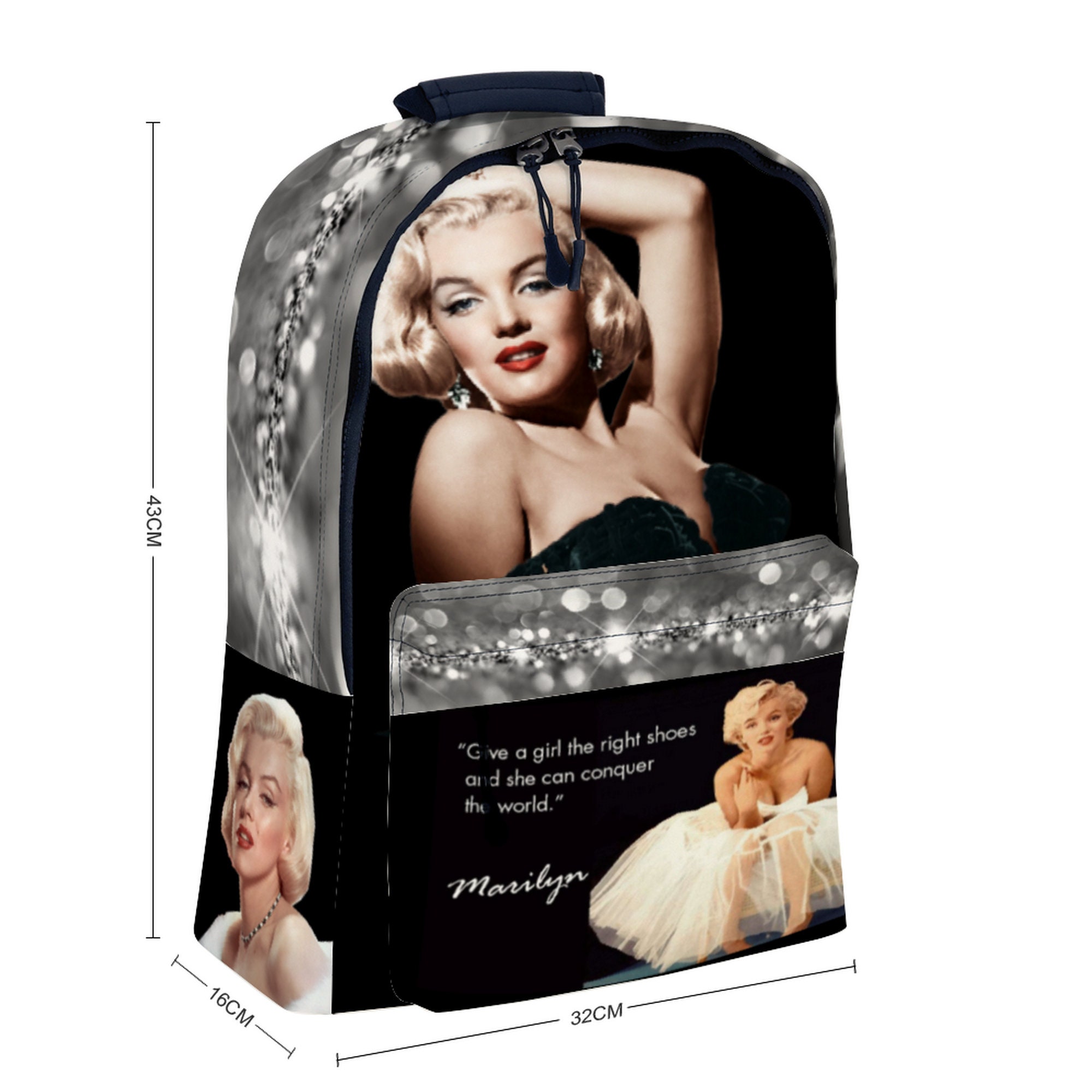 Marilyn Monroe Alternative Faux Leather Cruelty Free Travel - Etsy