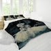 Marilyn Monroe Halloween Hauntingly Beautiful Ghostly Image Bed Set - Duvet COVER and Pillowcases - Full/Queen Size 