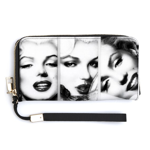 Marilyn Monroe Faux Leather Wallet With Credit Card Holders 