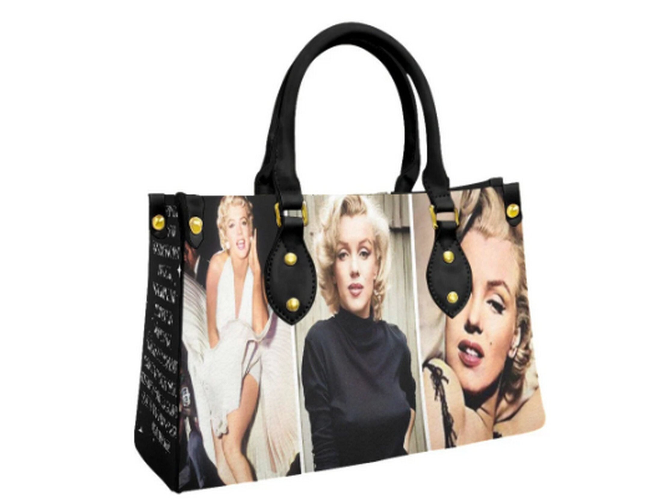 Marilyn Monroe In Car Retro Rare Picture Money ID Holder Clutch Black  Wallet Purse Bag