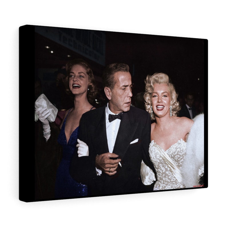 Marilyn Monroe Humphrey Bogart and Lauren Bacall