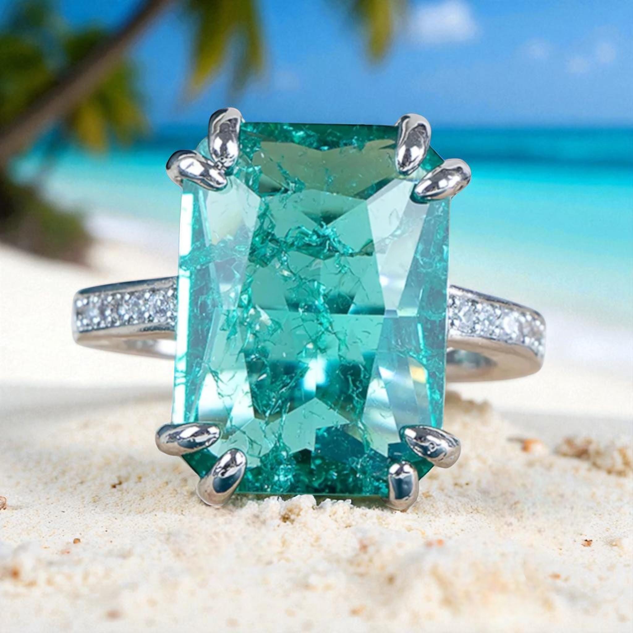 アクセサリー Adlin Hue Paraiba Tourmaline Ring Adlin Hue Paraiba Tourmaline Ring