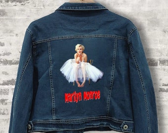 marilyn monroe jean jacket