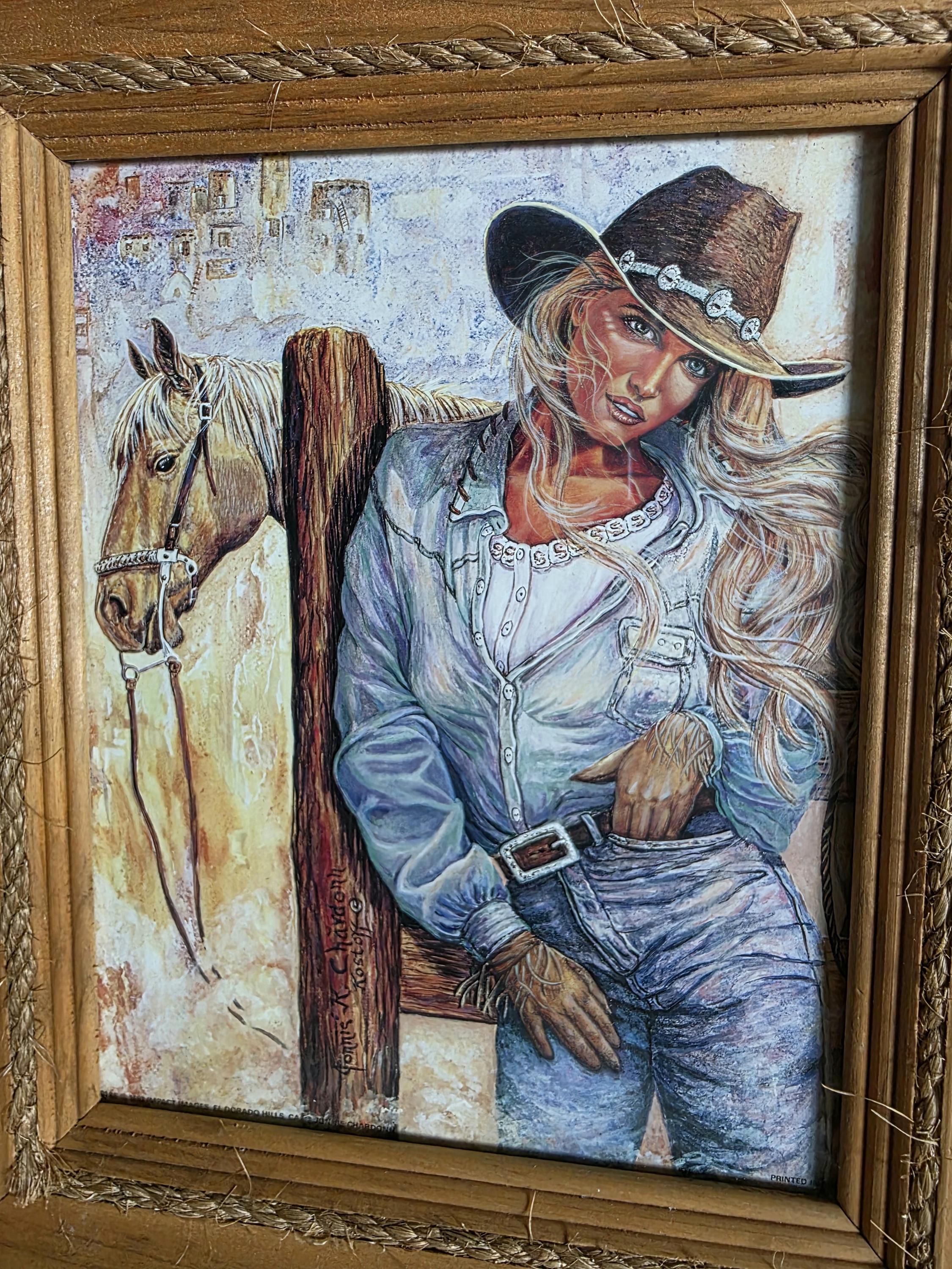 Vintage 1993 Impact Images / Jonnie K. Chardonn Southwestern