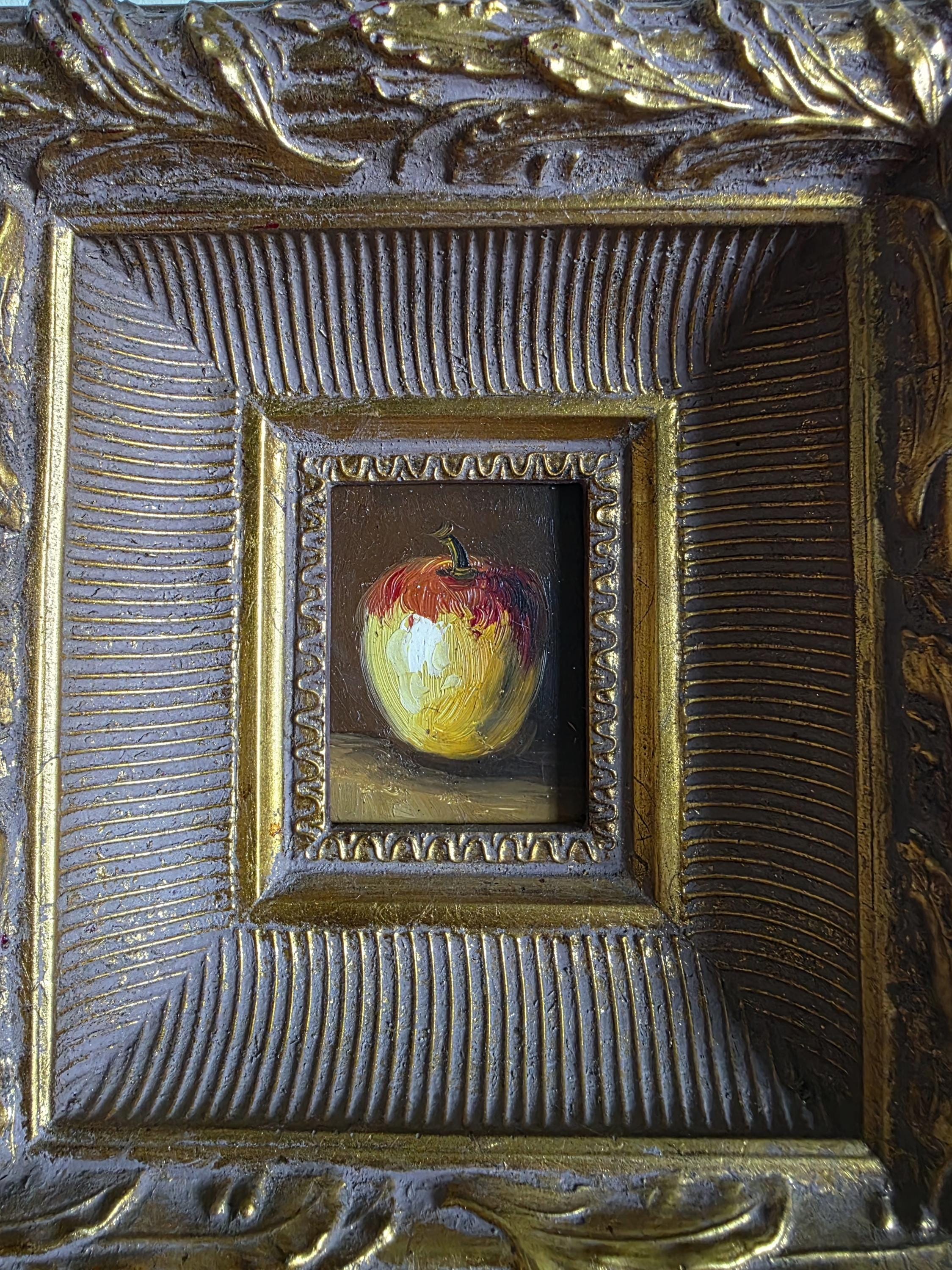 フランスアンティーク　ブーケ　油絵　花　木製オーバルフレーム　金彩 フランスアンティーク ブーケ 油絵 花 木製オーバルフレーム 金彩