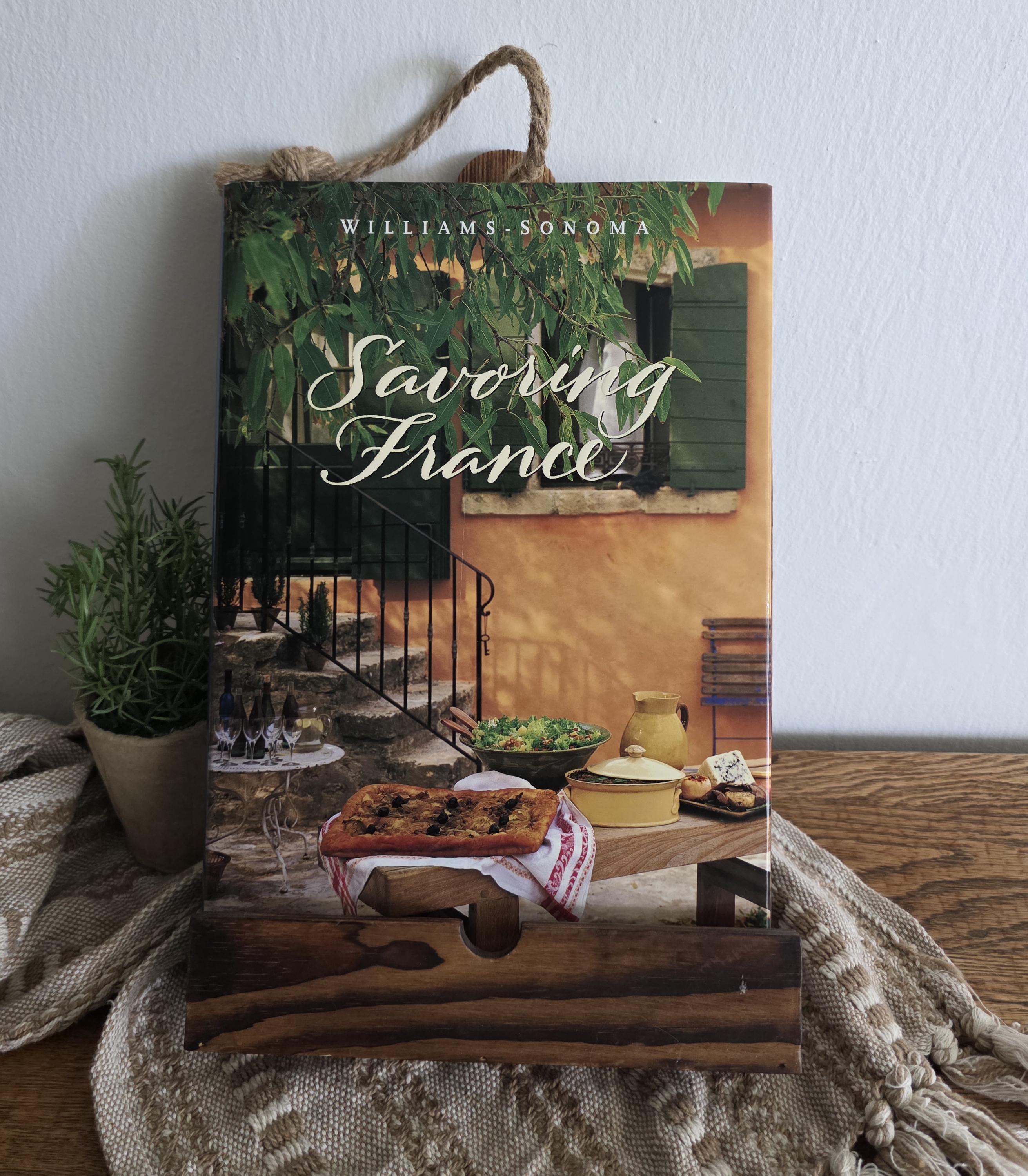 Vintage 1998 Williams Sonoma Savoring France Hardcover Cookbook