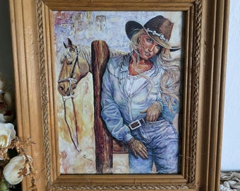 Vintage 1993 Impact Images / Jonnie K. Chardonn Southwestern