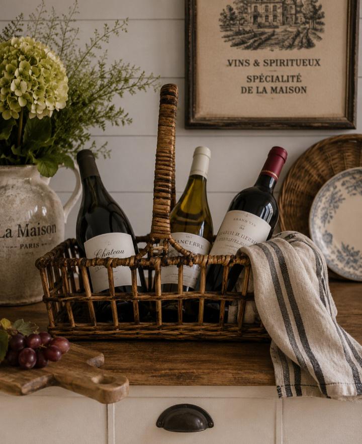 Vintage Wine Bottle Carrier - Etsy