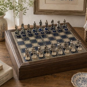 Chess Sets Franklin Mint - Etsy Chess Sets Franklin Mint - Etsy
