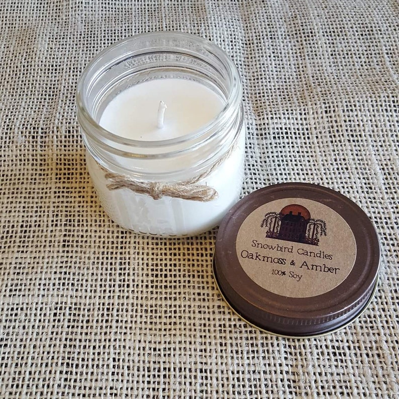 Soy Candles 4 ounce Mason Jar Etsy