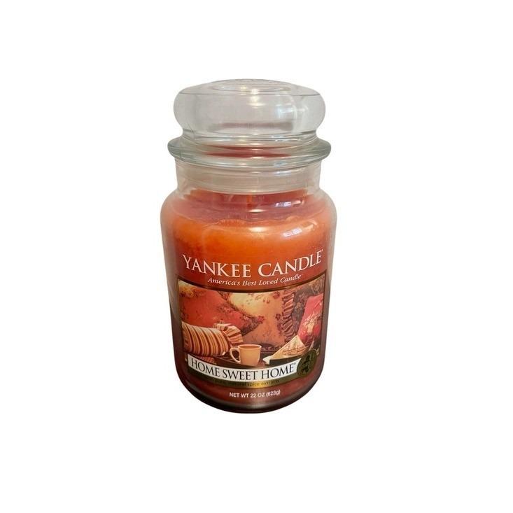 Yankee Candle Home Sweet Home Large Jar Scented Candle 22 Oz Cinnamon Spice
