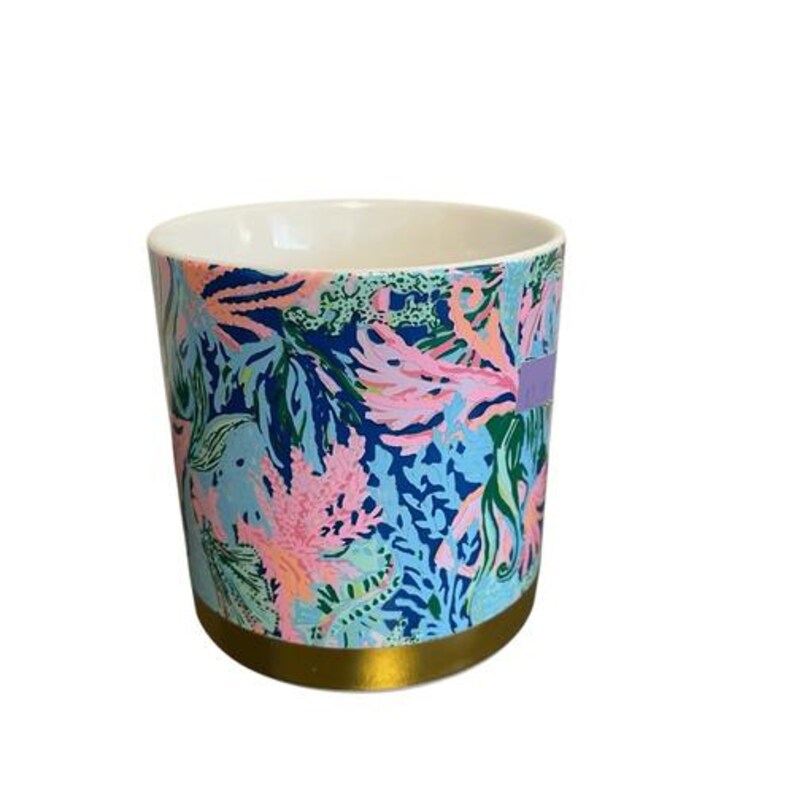 Lilly Pulitzer bringt Meerjungfrau zurück Becher 10 Unze blau, rosa, Gold Bild 3