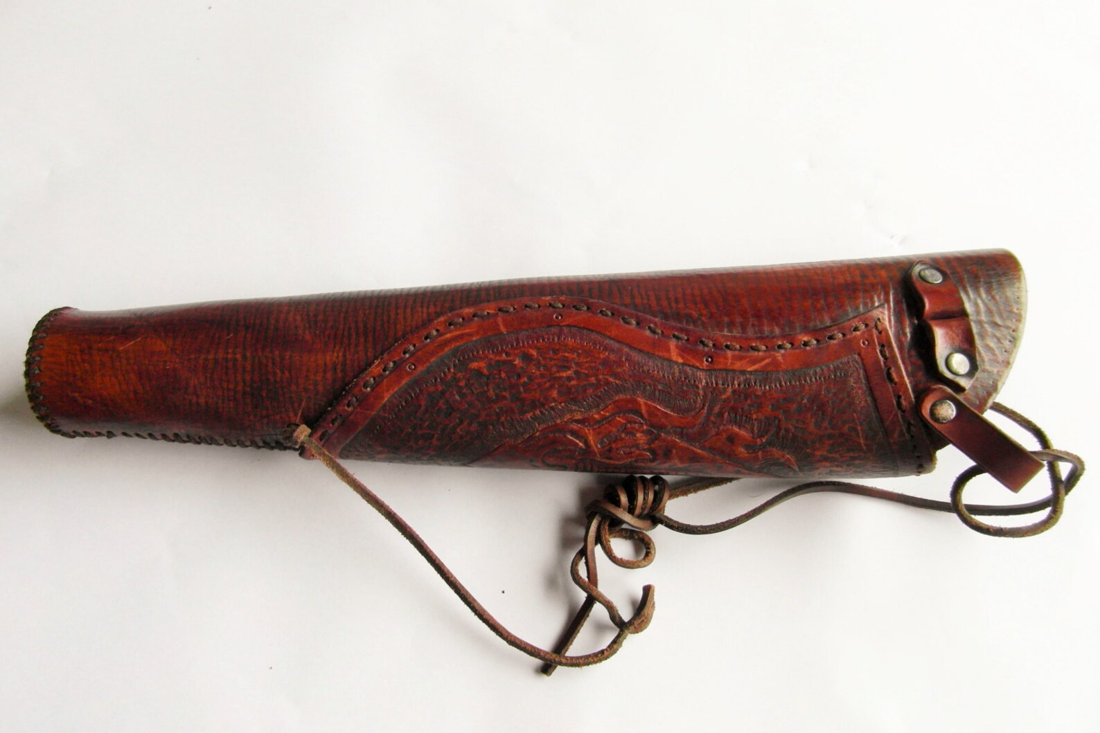 Archery Quiver Leather Quiver Archery Accessories Flaming Etsy UK