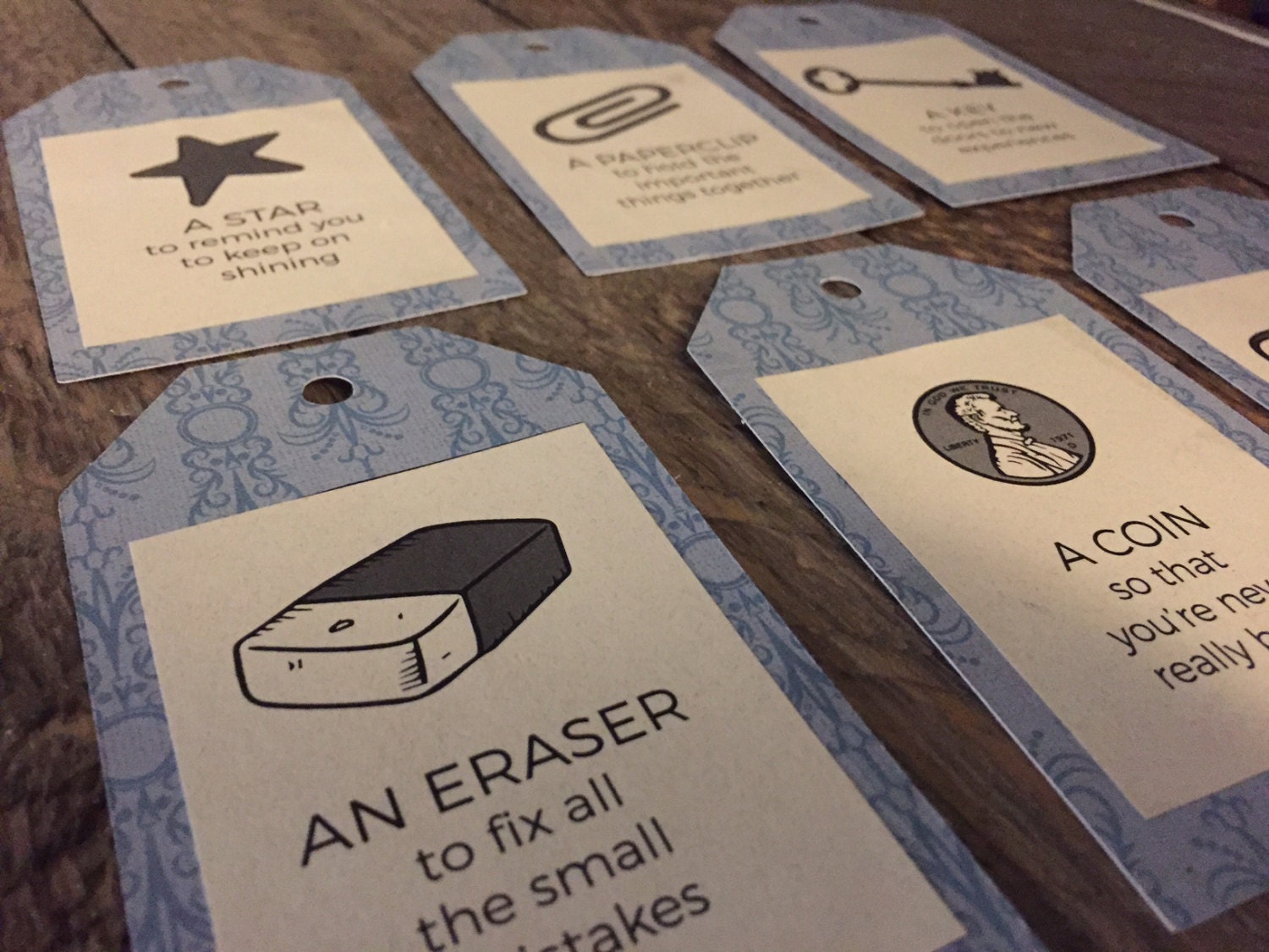 Knapsack of Hope, Printable Tags, Going Away, Gift for Coworker, Gift