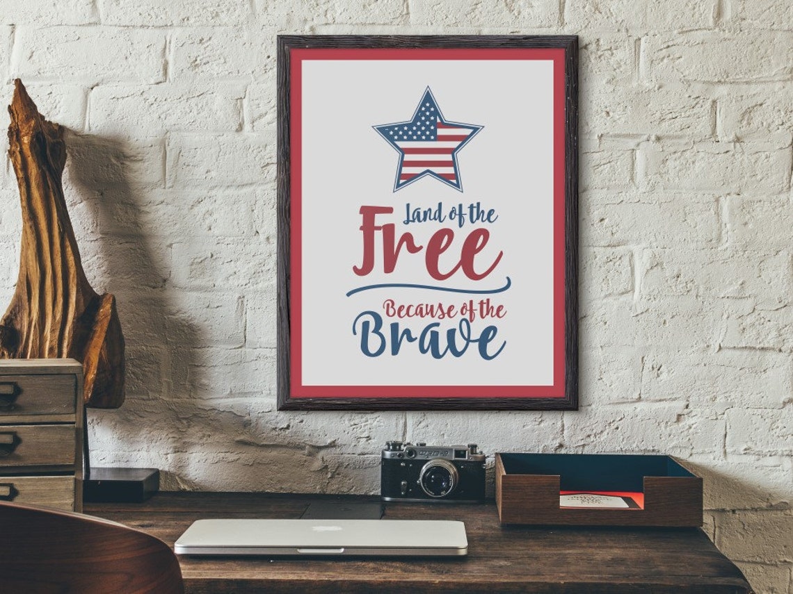 land of the free because of the brave land of the free because of the brave