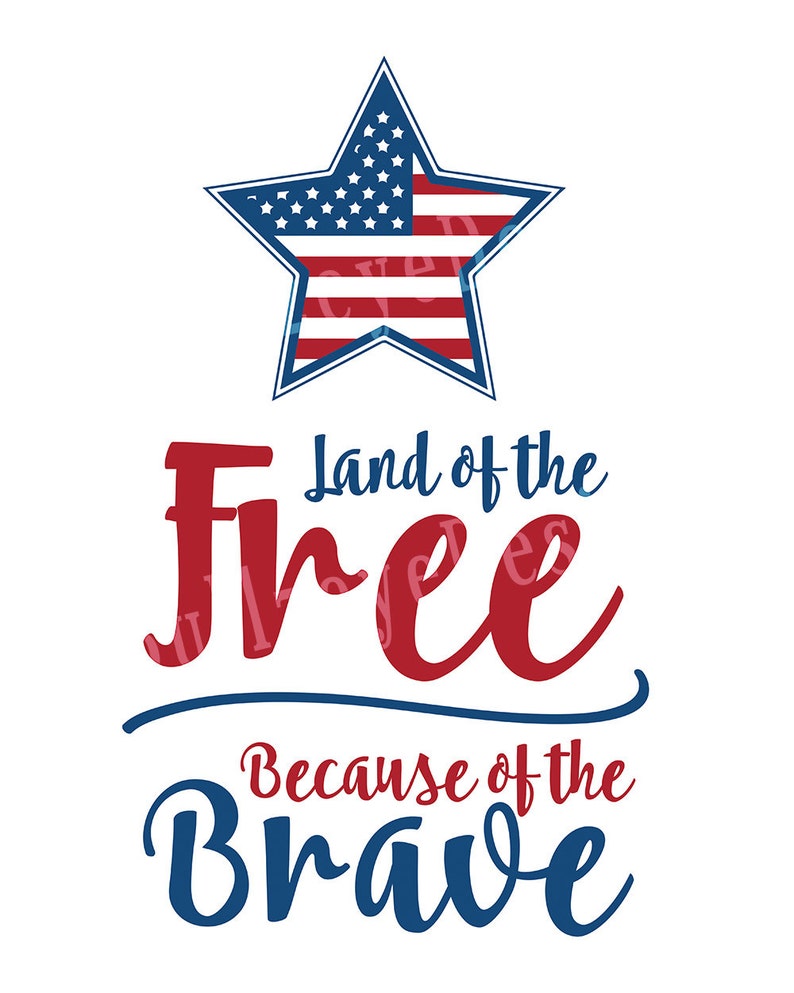 land of the free because of the brave craft land of the free because of the brave craft