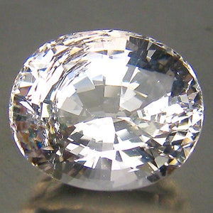 13.52Ct Unheated White Danburite Gemstone From Mexico