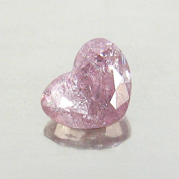 0.70Ct "GIL" Certified ! Natural Untreated Fancy Intense Purple Pink Diamond From Argyle