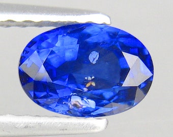 1.12Ct "GIL" Certified ! Unheated 100% Natural Royal Blue Sapphire From Srilanka