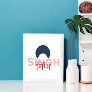Punjabi Nursery wall art Decor,Sikh Nursery art,Singh nursery,printable nursery art,boy room decor,playroom decor,kids gift