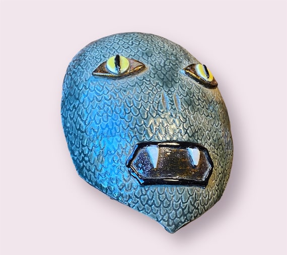 Ceramic Monster Face
