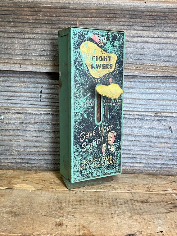 1940’s Sight Savers Eyeglass Wipe Dispenser