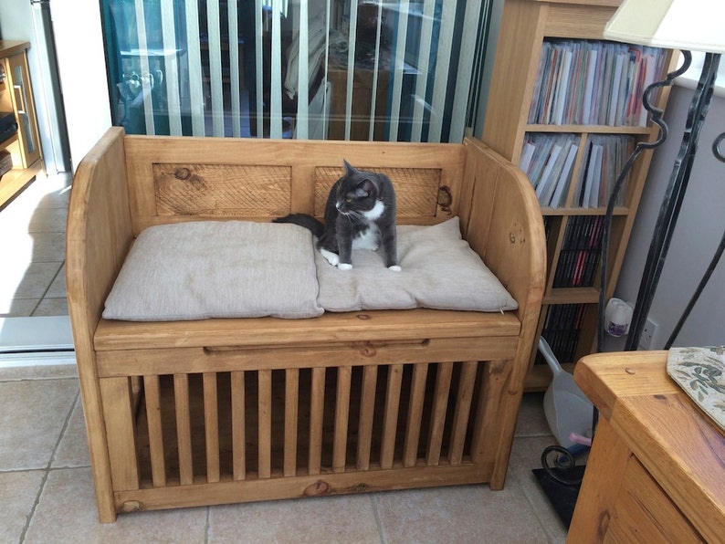 Indoor Cat House/cat Bed/litter Tray Storage can Be Made to Etsy UK