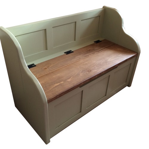 Storage Bench Seat Etsy