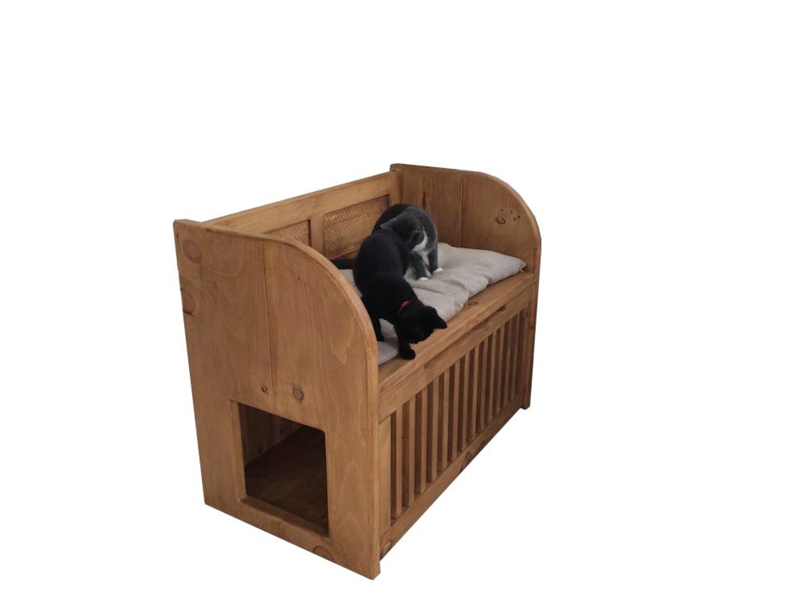 Indoor Cat House/cat Bed/litter Tray Storage can Be Made to Etsy UK