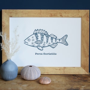 perch . Screenprint A4 format