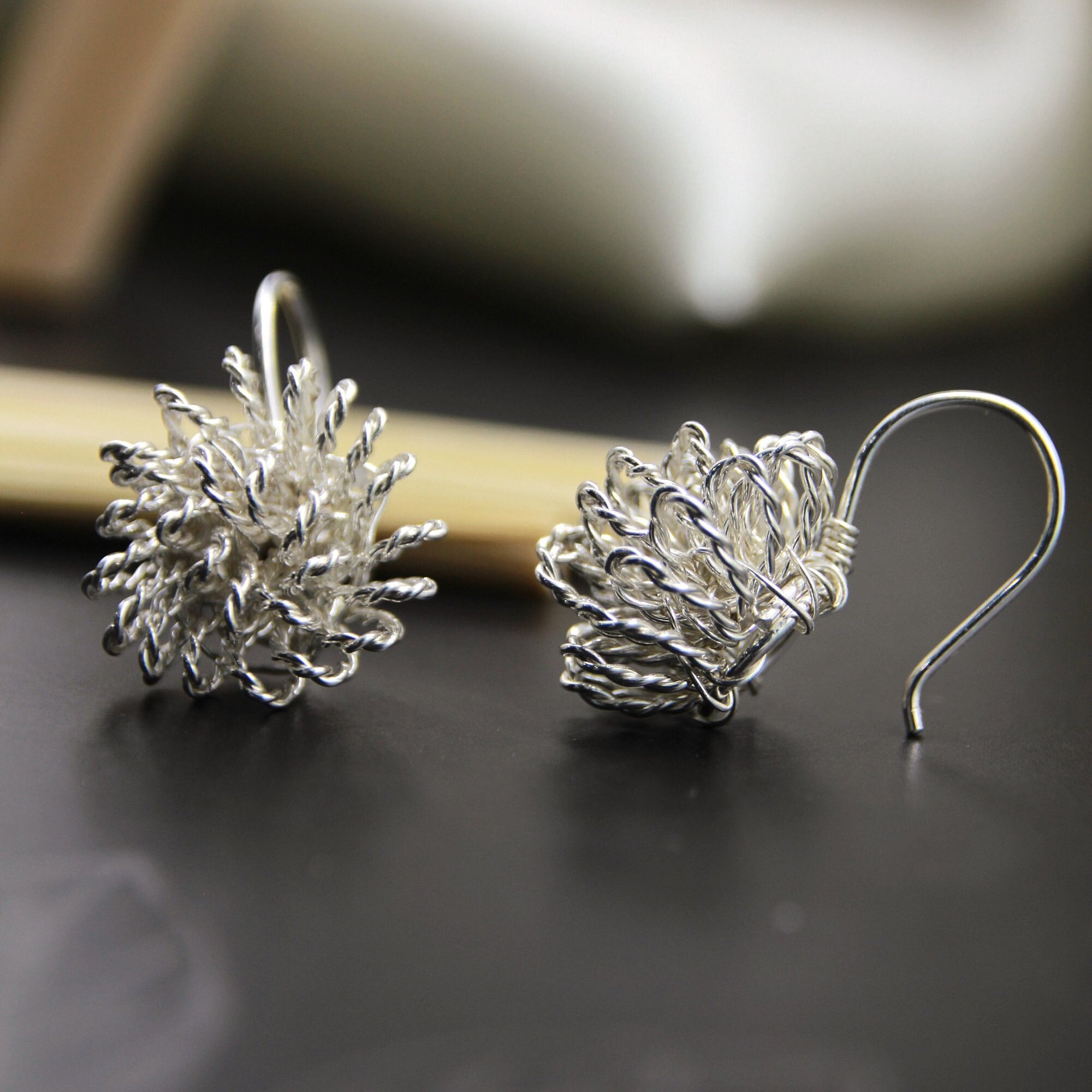 ★早期完売★STONEHENgE★Love Duet★Silver Flower Earrings★ il_1080xN.5742326595_m1ps.jpg