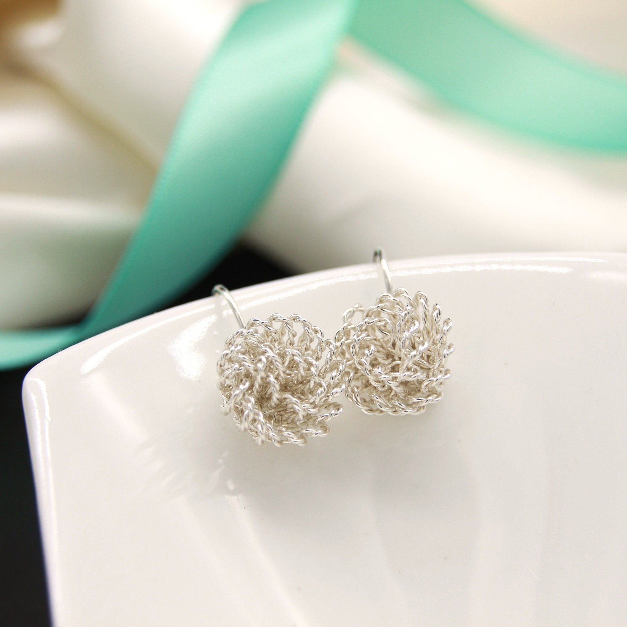 【STONEHENgE】Love Duet〜Silver Flower Earrings SA25A86F il_1080xN.5258684509_t4vk.jpg