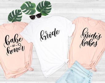 Bachelorette Shirts, Bridal Party Shirts, Babes, Bachelorette Party Shirts, Wedding Party Shirts, Bridesmaid Shirts, Bride Shirt, Tanks