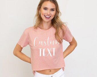 custom crop sweatshirts