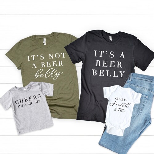 Pregnancy Announcement Shirt Baby 