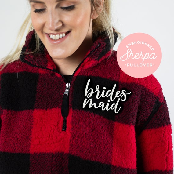 sherpa pullover custom