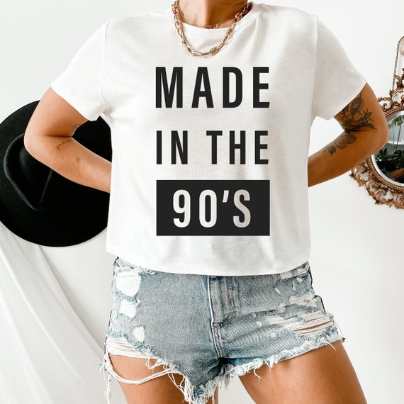 Made in the 90s 1990s Birthday Shirt Funny T Shirt Gift - Etsy