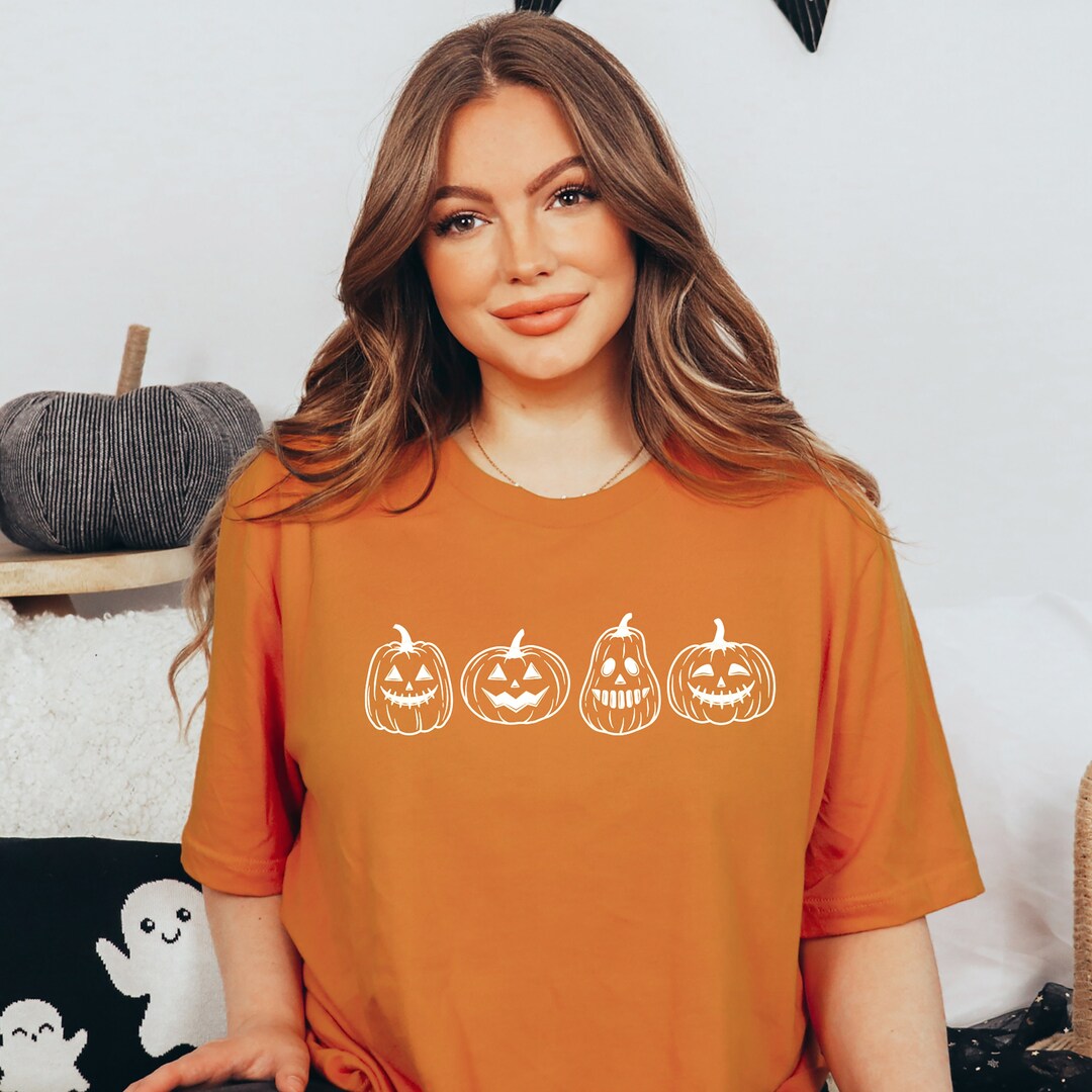 Pumpkin Shirt Jackolantern Shirt Hocus Pocus Shirt Etsy