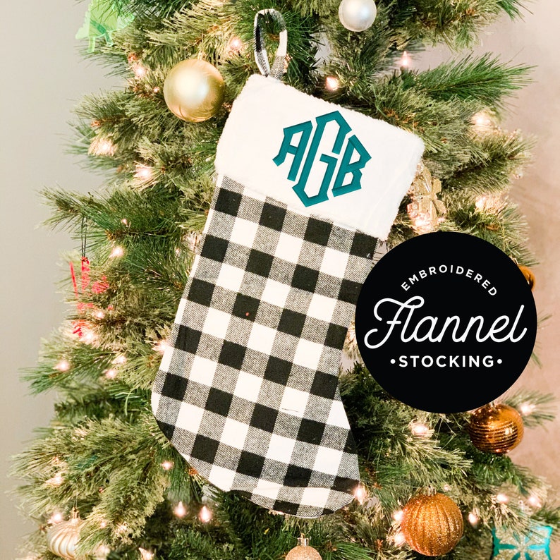 Christmas Stocking Personalized Stocking Custom Stocking  Etsy
