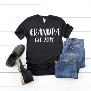 Grandparent Shirts, Grandpa Shirt, Grandma Shirt, Pregnancy Announcement, Grandparents, Pregnant Shirt, Nana Shirt, Baby Announcement 2-10ab image 4