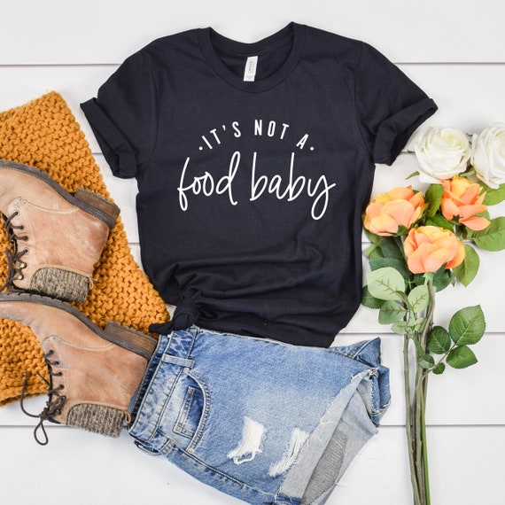 Pregnancy Announcement Shirt It's Not a Food Baby | Etsy Pregnancy Announcement Shirt It's Not a Food Baby | Etsy