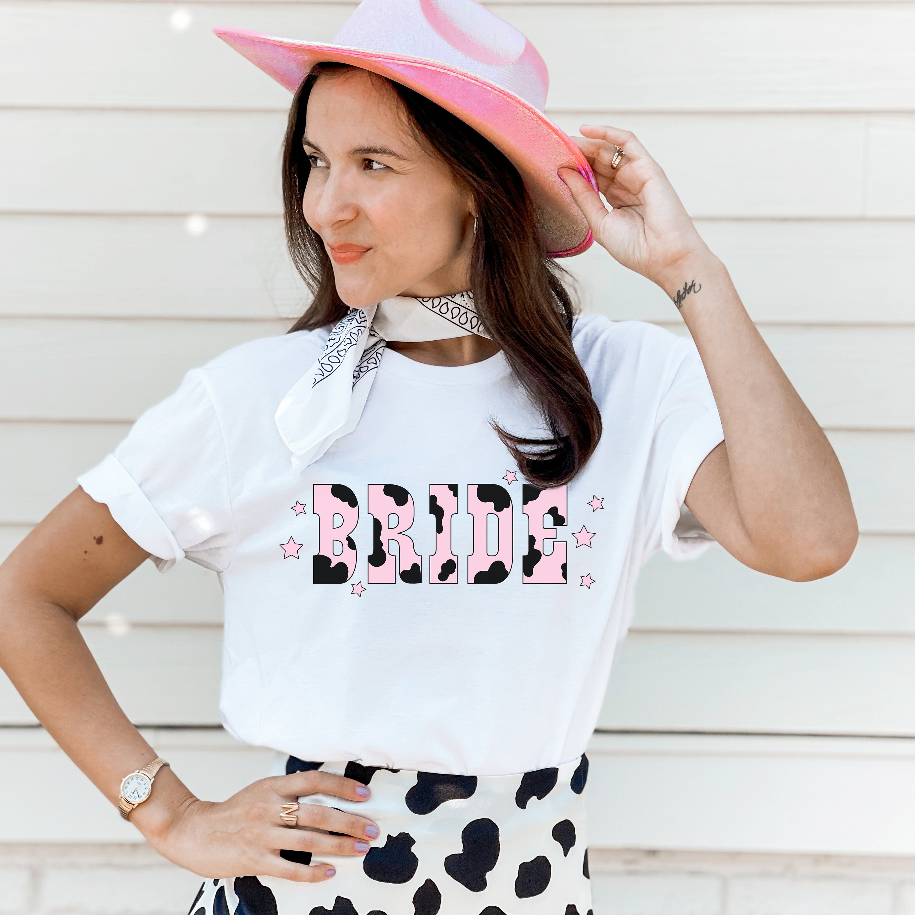 disco cowgirl t shirt