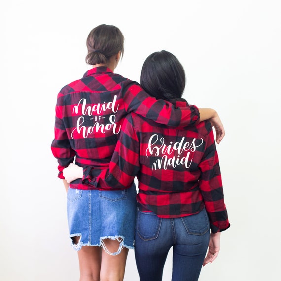 maid of honor flannel