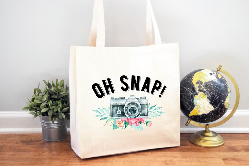 Tote Bag Photographer Bag Canvas Bag Handbag Photography Etsy