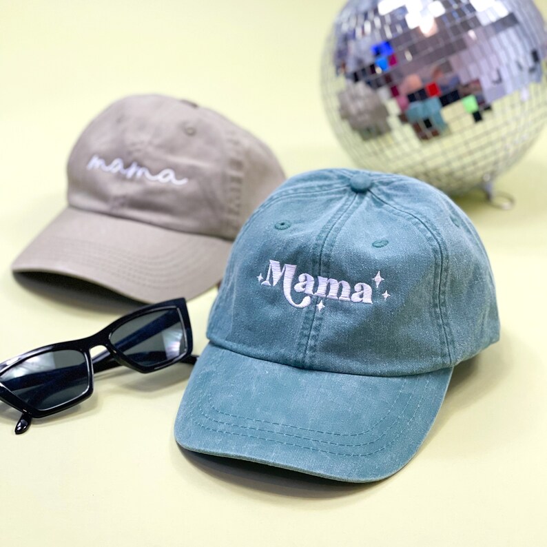 Mama Hat Mom Baseball Cap Mom Hat Christmas Gift for Mom Etsy